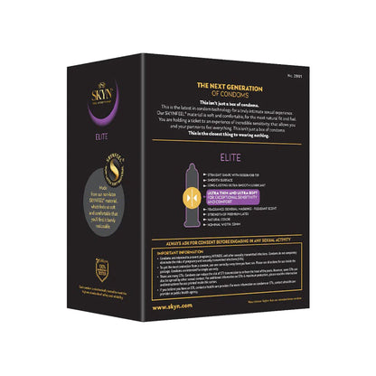 CONDOM, SKYN ELITE N/LATEX (36/BX 24BX/CS)