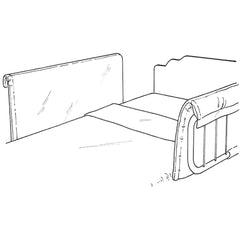 PAD, BEDRAIL ANTI-ENTRAPMENT 15"X1"X37"