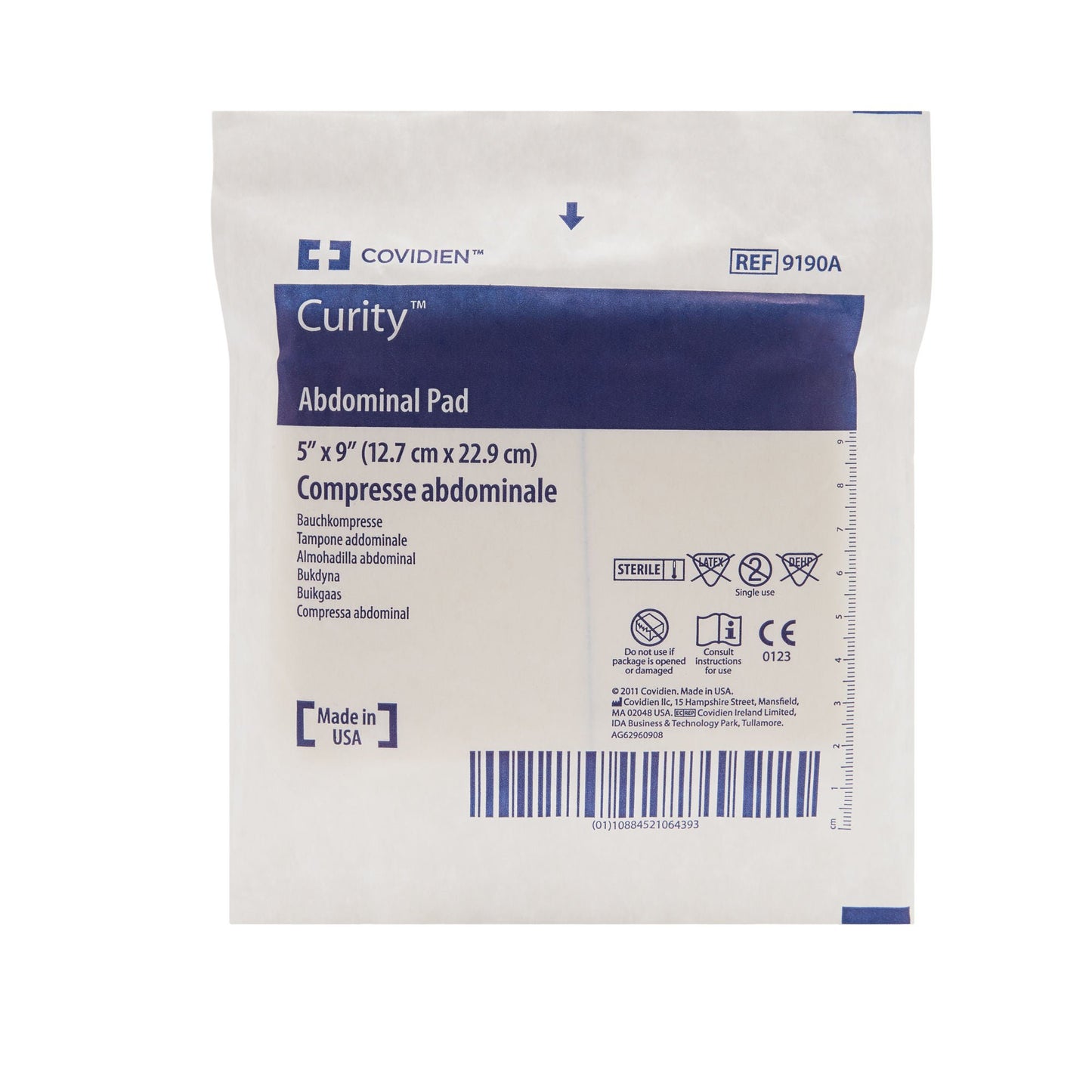 PAD, ABDN CURITY 5"X9" (36/TR 12TR/CS)