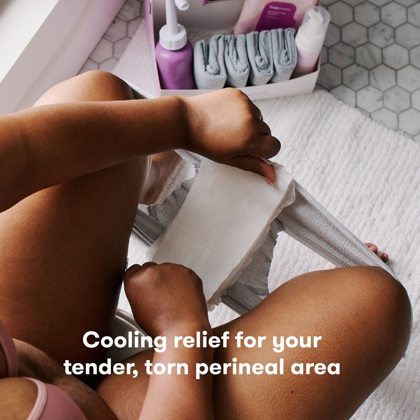 LINERS, PAD PERINEAL COOLING FIDA MOM (24/PK 24PK/CS)