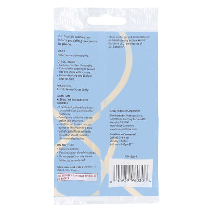 PADDING, MOLESKIN PLUS FT 4 1/8"X3 3/8" (3/PK)