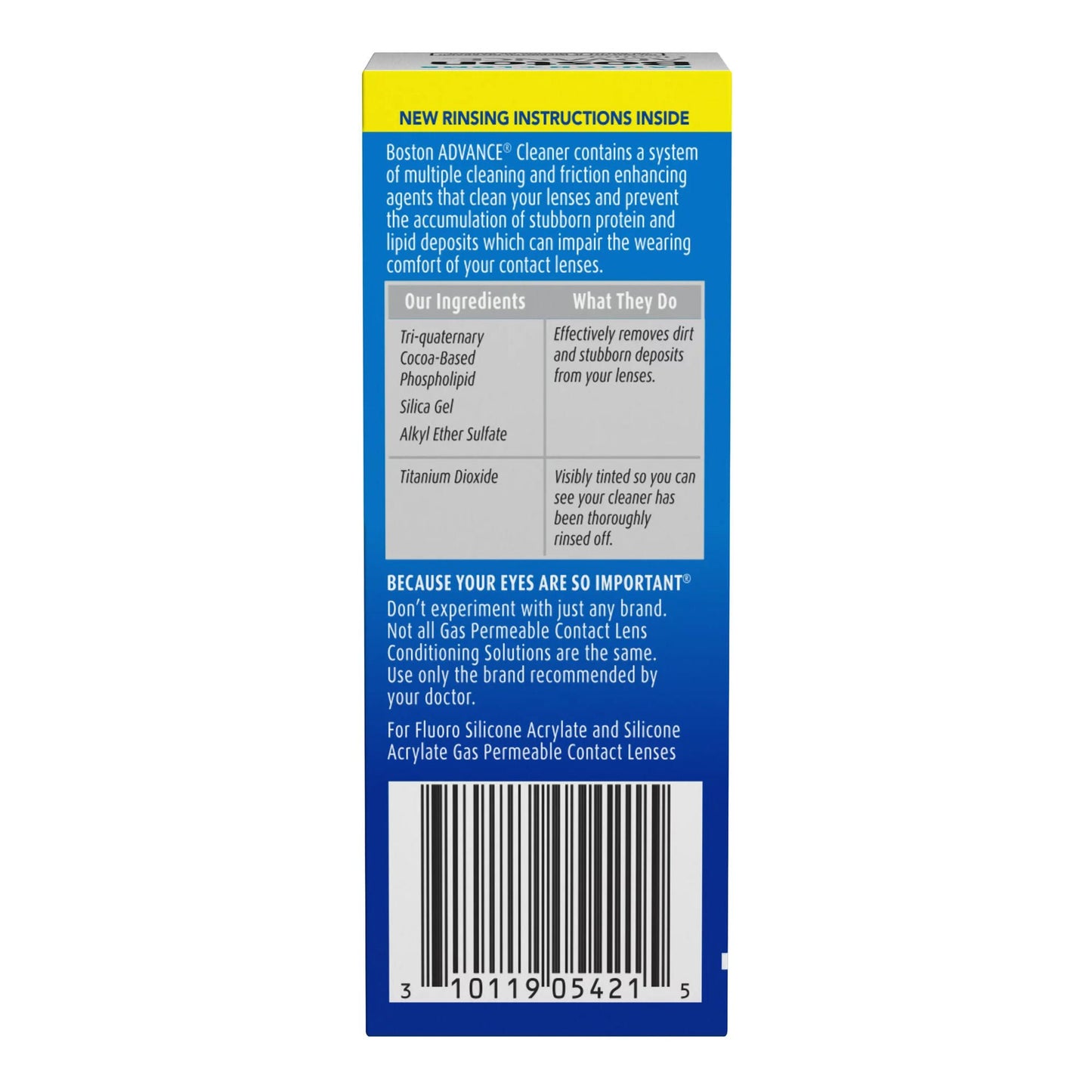BOSTON ADVANCE CLEANER, SOL 1OZ