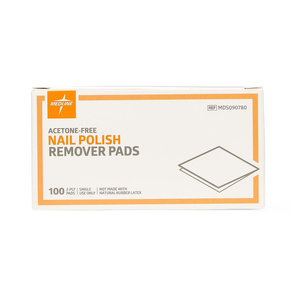 PAD, NAIL POLISH REMOVER (100/BX 10BX/CS)