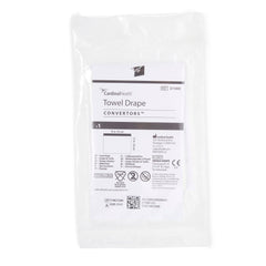 DRAPE, SURG TOWEL ADH PLAS SM 12"X18" (10/BX 1BX/CS)