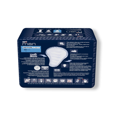 GUARD, MALE ACTIVE LIGHT SENIMAN (15/PK 6PK/CS)