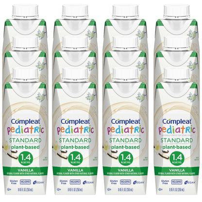 COMPLEAT, PED STD 1.0 CALORIE VANILLA CARTON 250ML (24/CS)