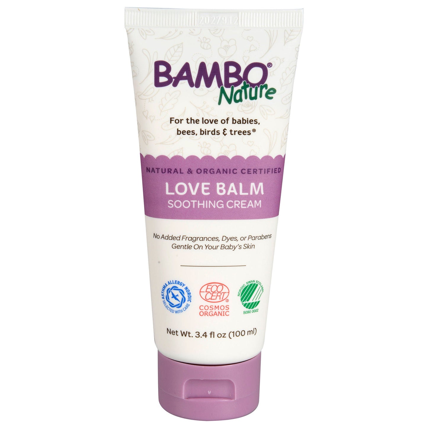 CREAM, SOOTHING LOVE BALM 3.4OZ (6/BX 8BX/CS)