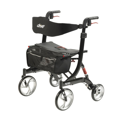 WALKER, ROLLATOR NITRO HD BLK D/S