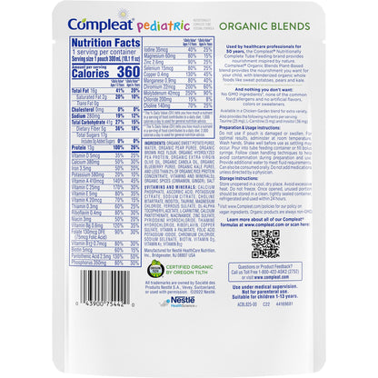 FORMULA, COMPLEAT ORGANIC PLANT BASED PED 10.1OZ (24/CS)