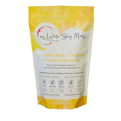FOOD, POWDERED CHICKEN/PEAS & CARROTS 16OZ (30/CS)