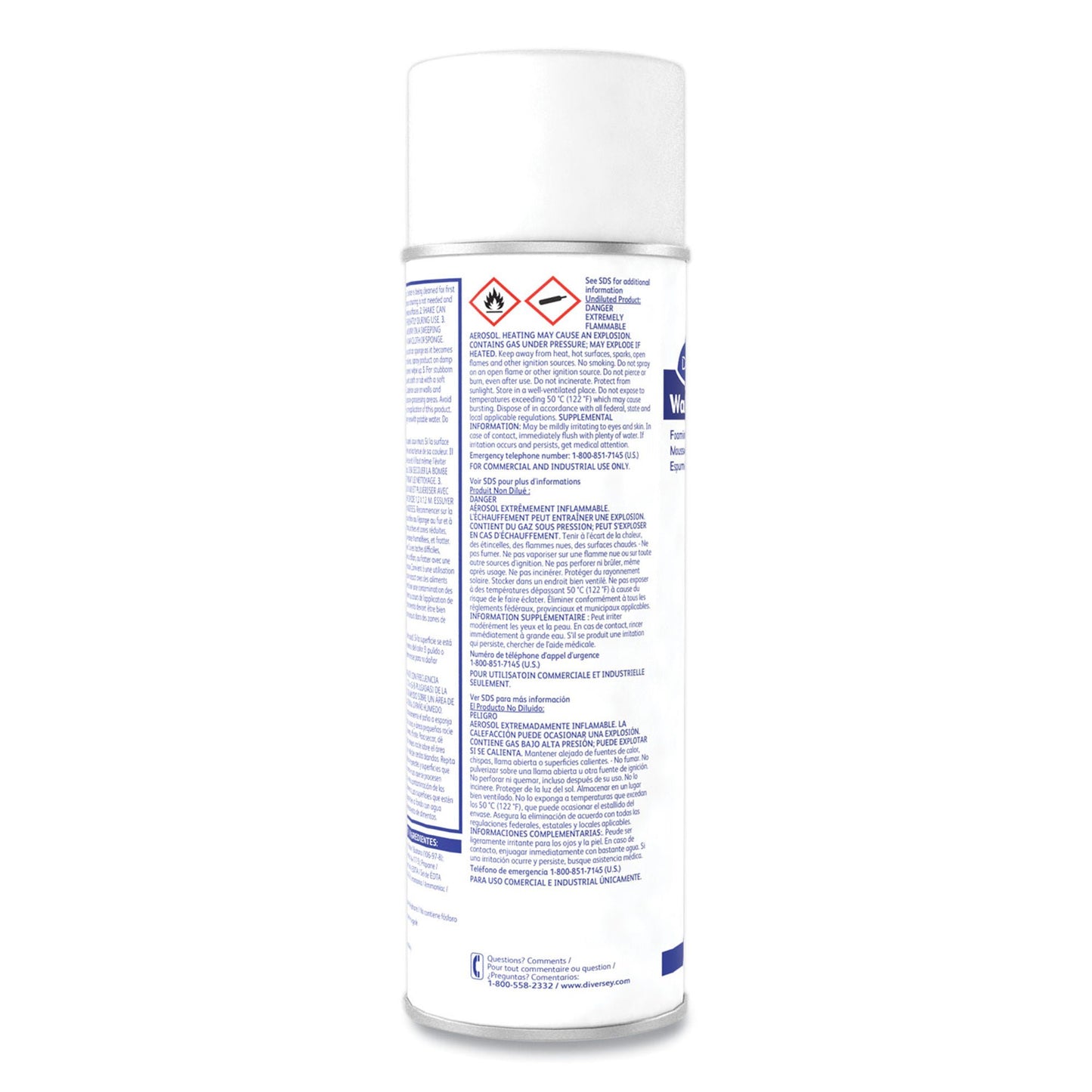 CLEANSER, WALL POWER FOAM 20OZ(12/CS)