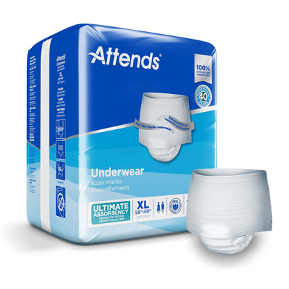 UNDERWEAR, ATTENDS ULT XLG (14/BG 4BG/CS)