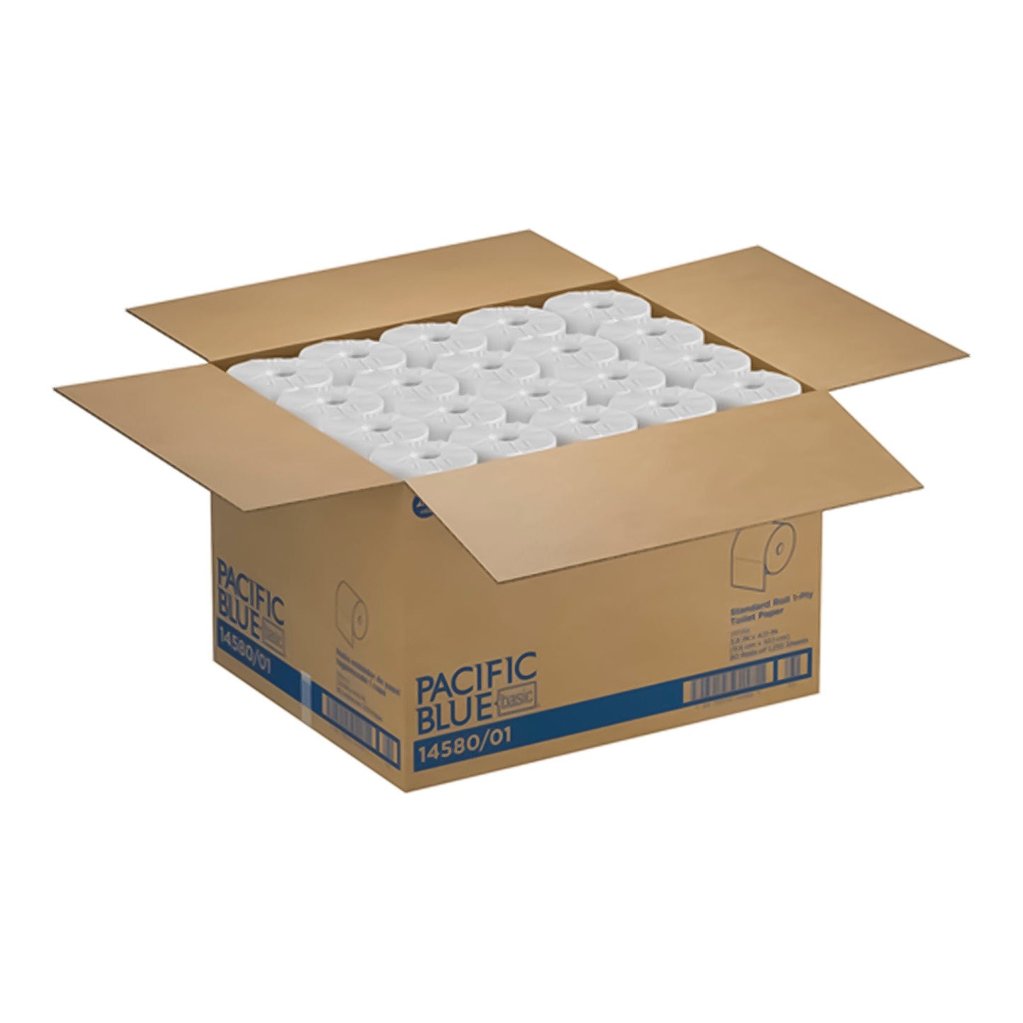 TISSUE, TOILET 1PLY (80RL/CS)
