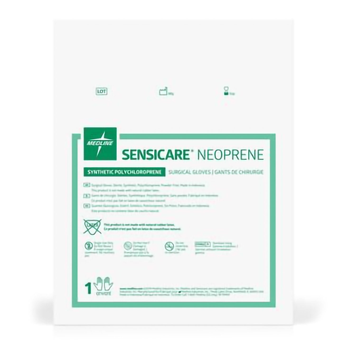 GLOVE, SURG NEOP 7.0 STR SMTH CHEMO (50PR/BX4BX/CS)