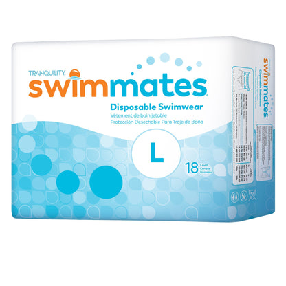 BRIEF, INCONT ADLT DISP SWIM MATE LG (18/BG 4BG/CS)