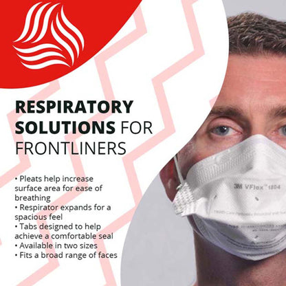 MASK, RESPIRATOR-DISP N95-MEDICAL ONESZ (50/BX 8BX/CS)