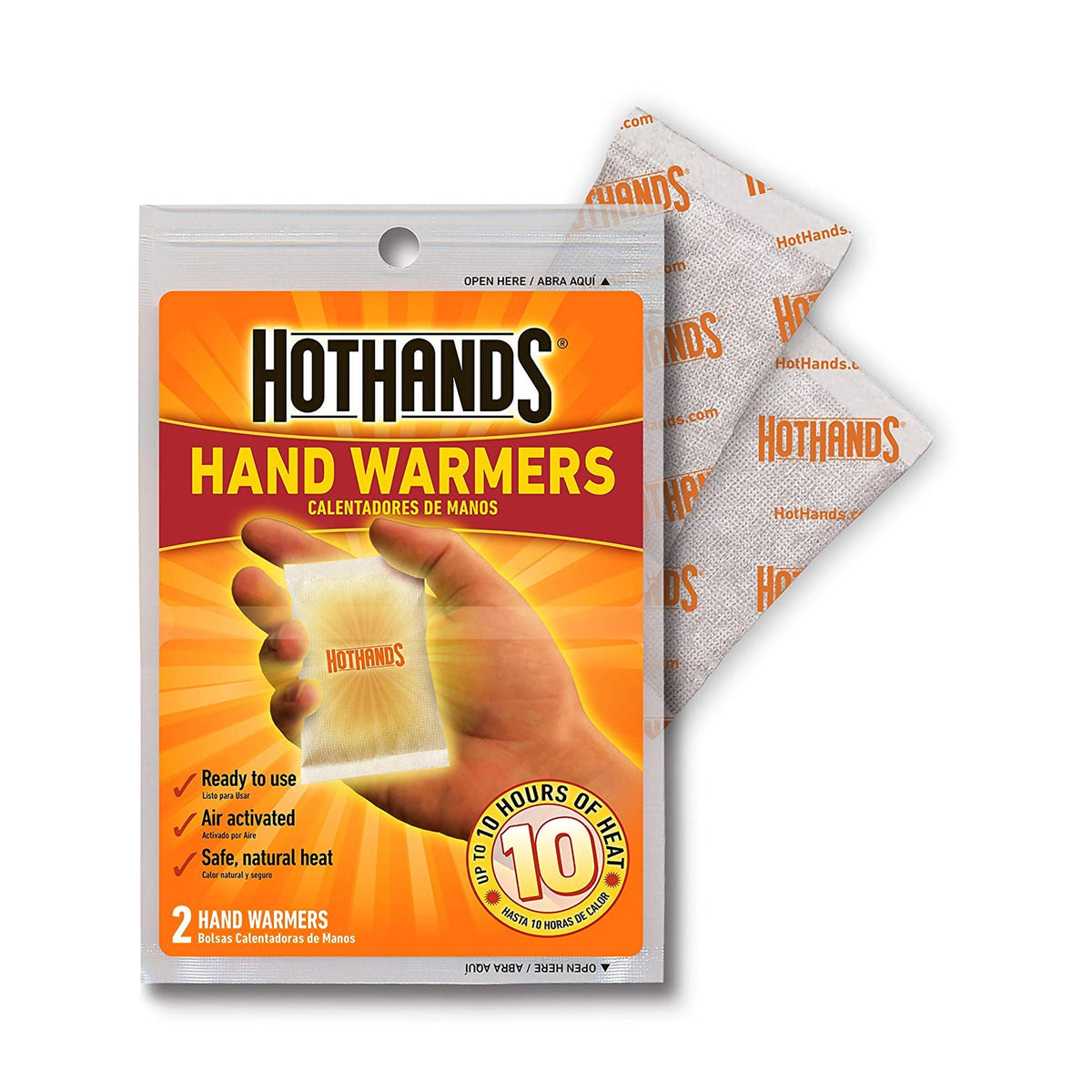 HEAT PACK, HOT HAND AIR ACTIVATED (40/BX 6BX/CS)