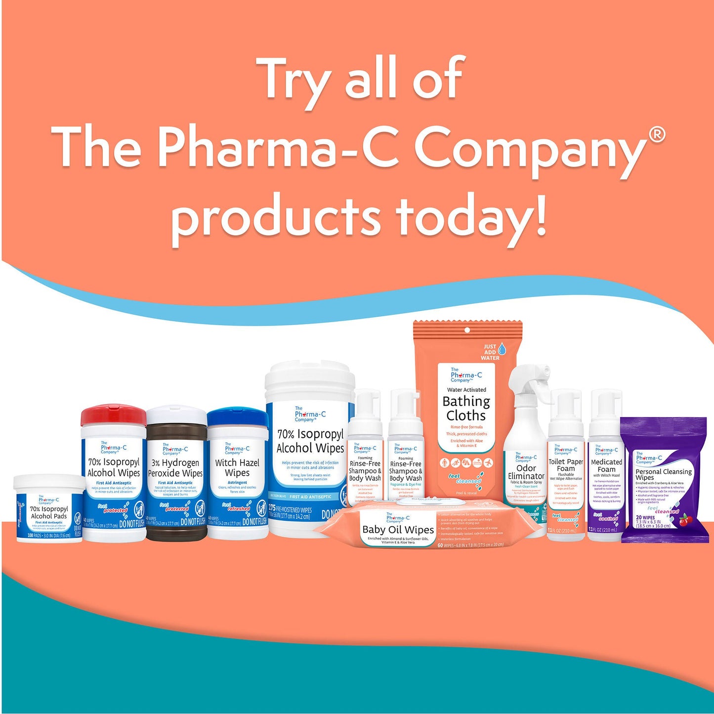 DEODORIZER, FABRIC & ROOM PHARMA-C SPRAY 12OZ (6/CS)