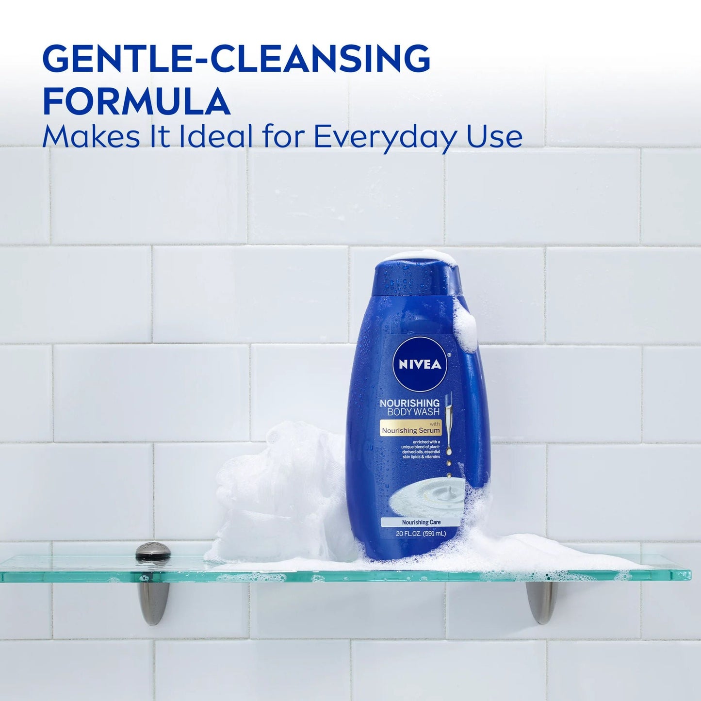 NIVEA, BODY WASH NOURISHING 20OZ