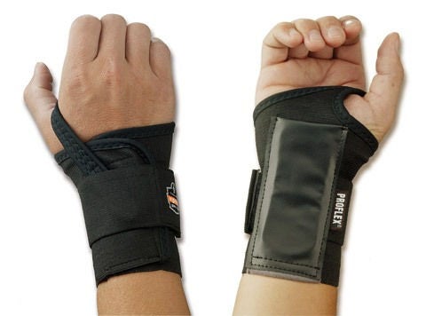 WRIST SUPPORT, PROFLEX 4000 BLK LT SM