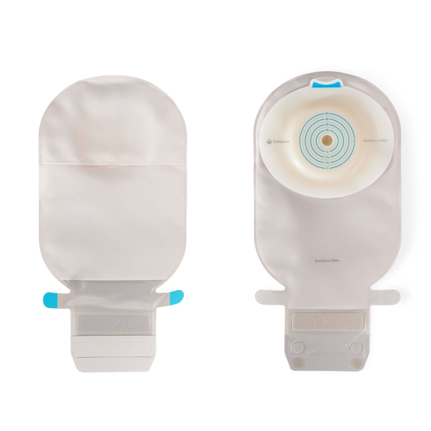 POUCH, OST CONVEX SENSURA 1PC SF CONVEX 3/8"X2" (10/BX)