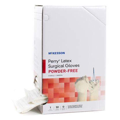 GLOVE, SURG LTX 6.0 STR2 SMTH (50PR/BX 4BX/CS)