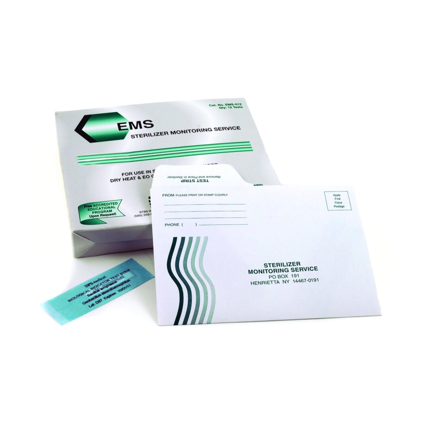 TEST ENVELOPE KIT, F/ECON MONIT (12/BX)