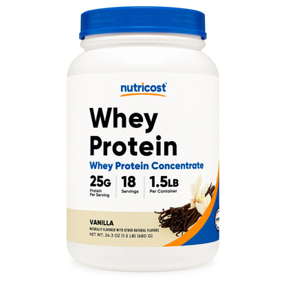 VITAMIN, PDR WHEY PROTEIN CONCWS VAN 1.5LB (6BT/CS)