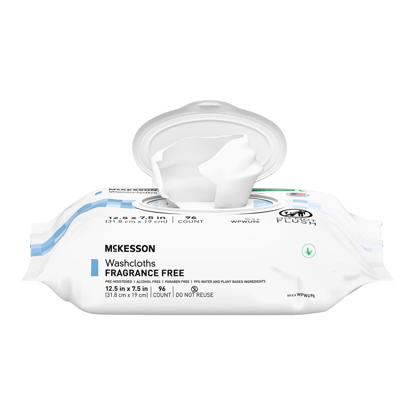 WIPE, PRE-MOIST W/DSPN LID UNSCENTED (96/PK 6PK/CS)