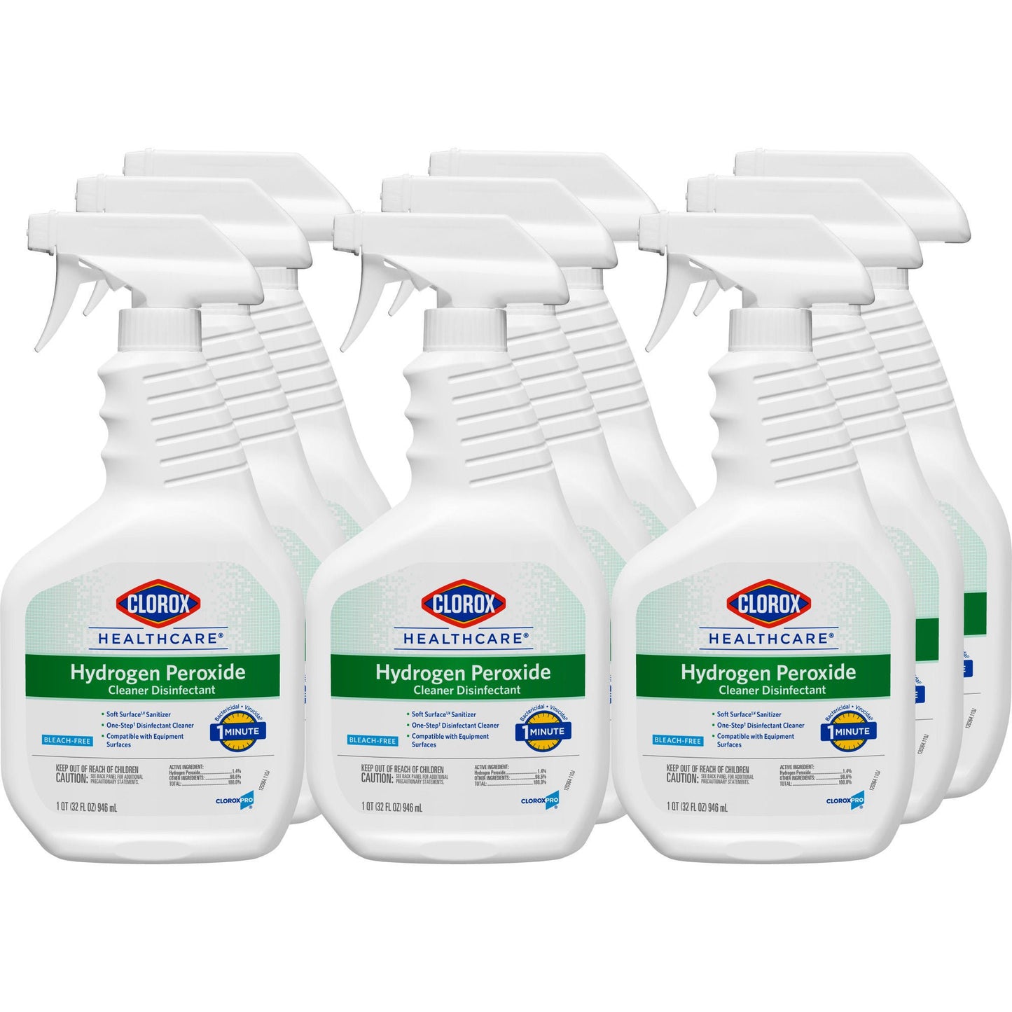 CLEANER, SURFCE HYDRO PROXDE CLOROX SPRY 32OZ (9/C SALFLD