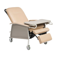 RECLINER, 3POSITION XWIDE TAN N D/S