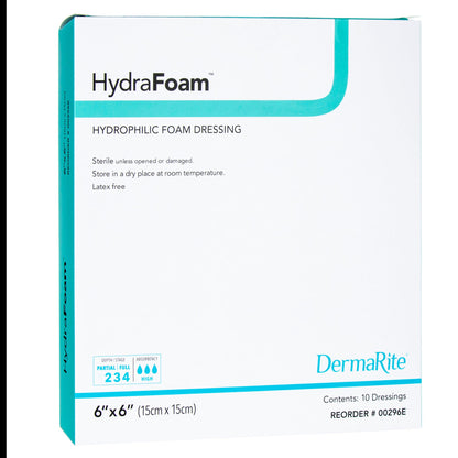DRESSING, HYDRAFOAM 6X6" (10/BX)