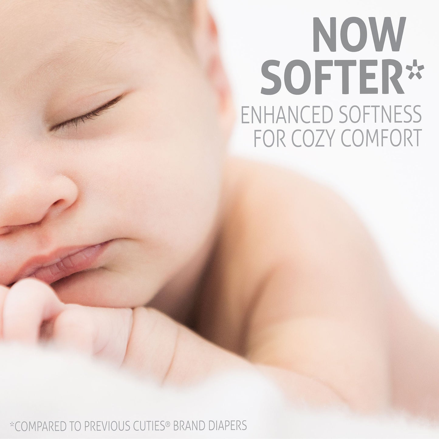 DIAPER, BABY CUTIES NEW BORN (42/BG 4BG/CS)
