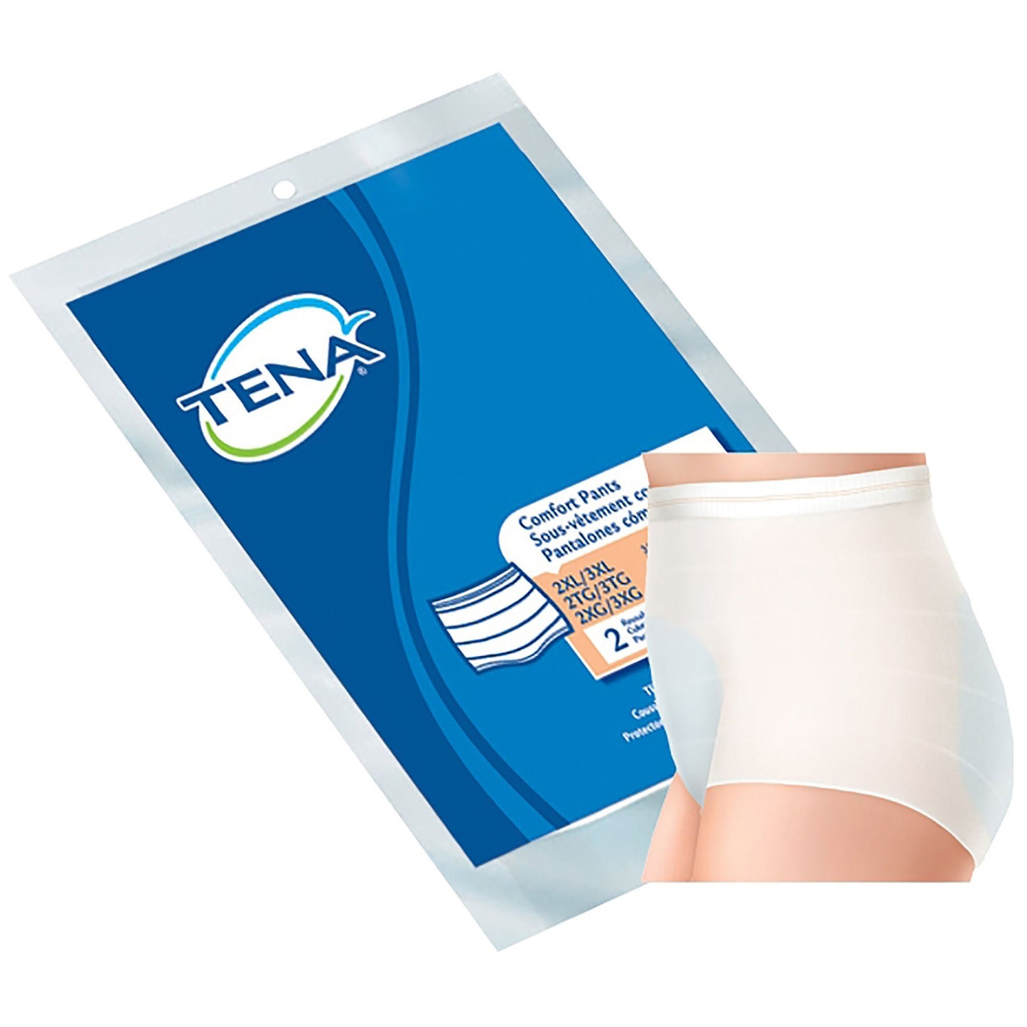 PANTS, TENA COMF REUSE 38"-62"2XLG/3XLG (60/CS) SCAPER