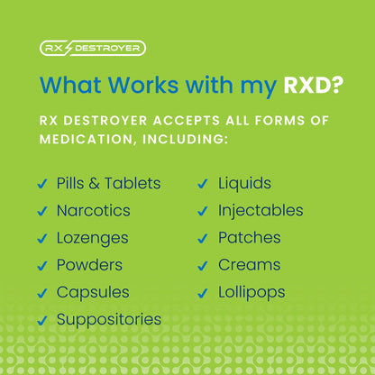 RX DESTROYER, SOL F/DISP OF UNUSED MEDS 16OZ (12/CS)