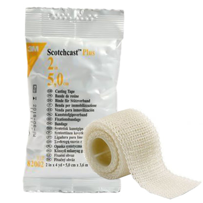 TAPE, CAST SCOTCHCAST 2"X4YDS WHT (10RL/BX)
