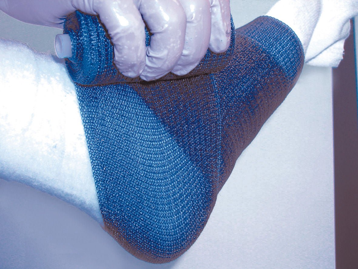 TAPE, CAST DELTA-LITE+ 4"X4YDSLTBLU (10/BX)