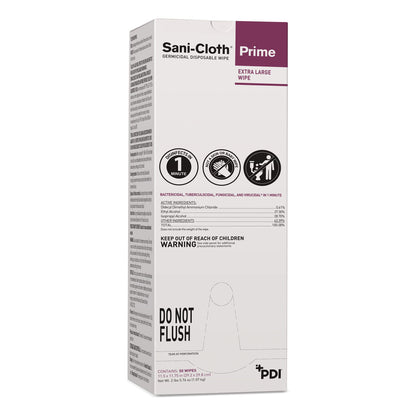 WIPE, GERMICIDAL SANI-CLOTH PRIME XLG (50BX 3BX/CS)
