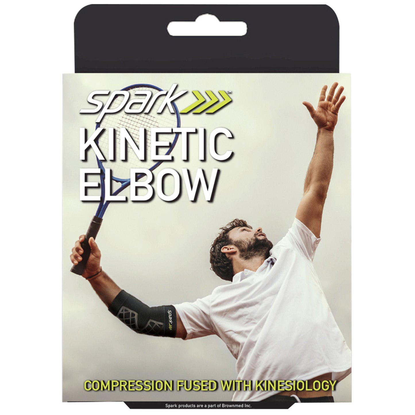 SLEEVE, ELBOW SPARK KINETIC COMPRSN W/TAPE LG (36/CS