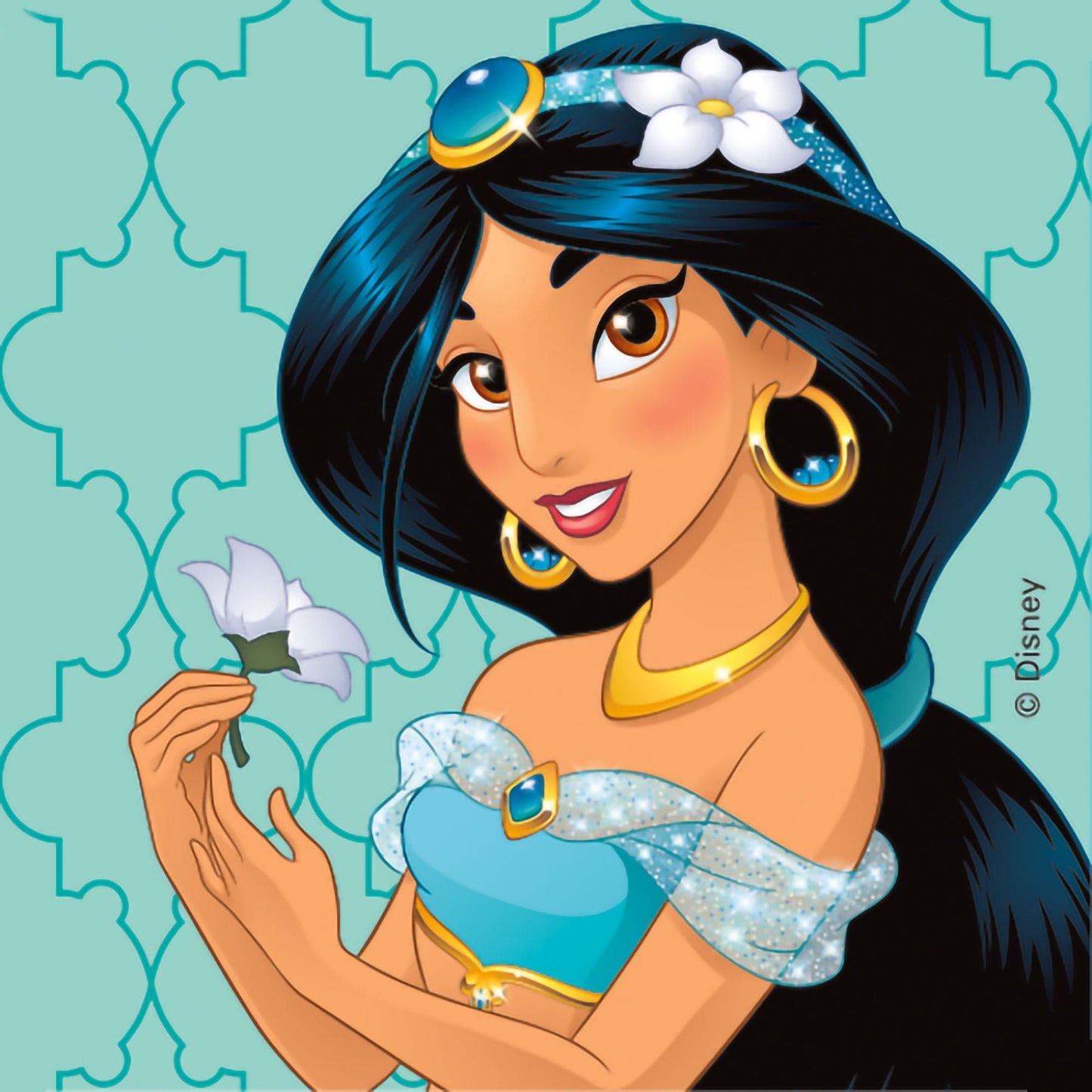 STICKER, DISNEY PRINCESSES (100/RL)
