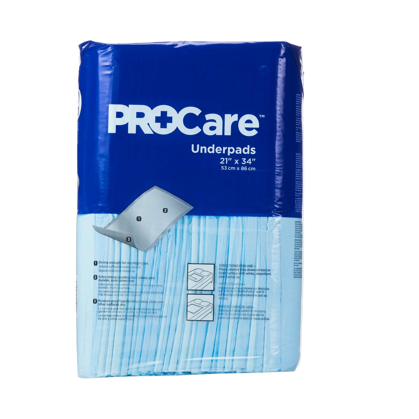 UNDERPAD, PREVAIL INCONT PROCASRB XLG48"-64" (16/BG 4BG/CS)