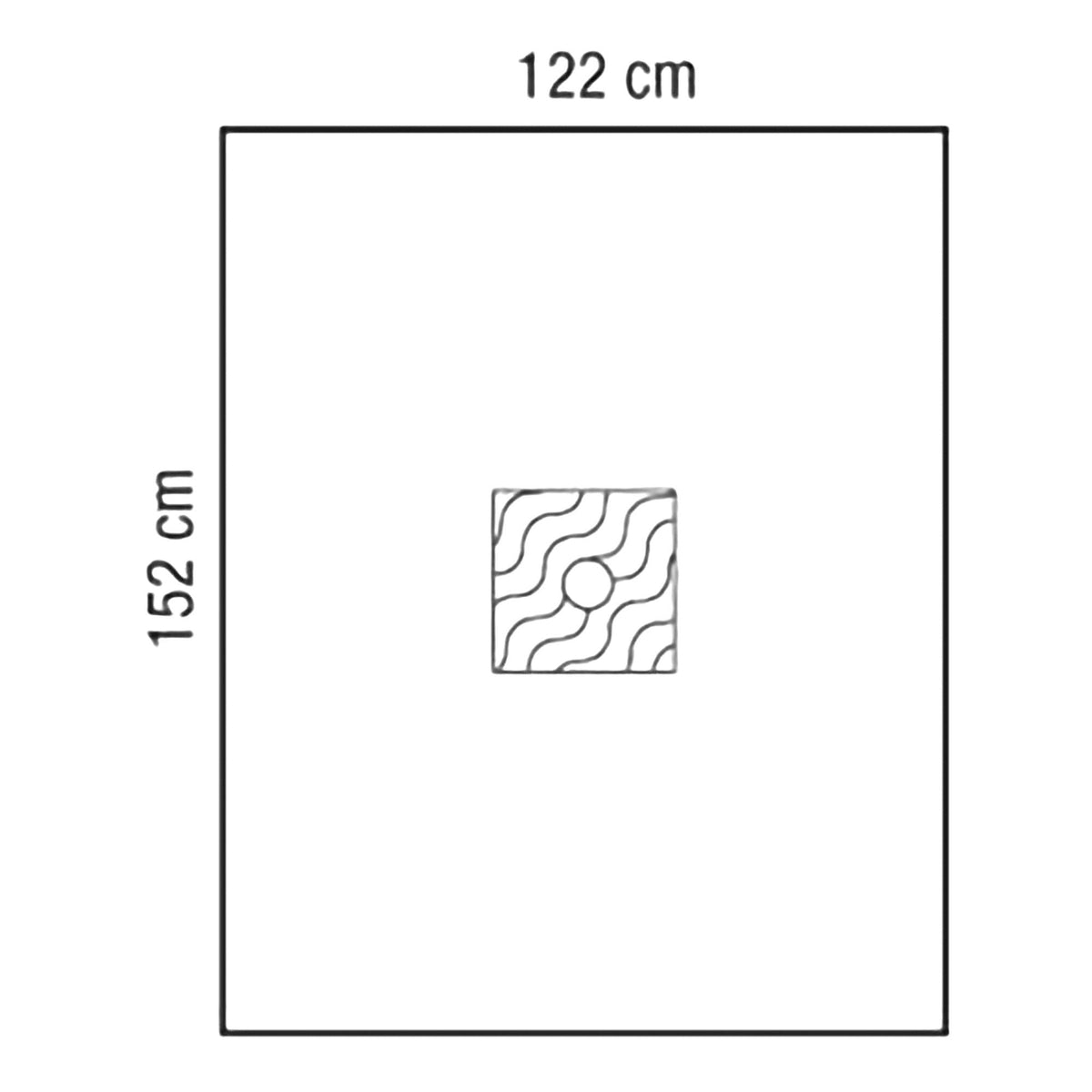 DRAPE, SURG FENSTD 44"X60" (40/CS) HALYAR