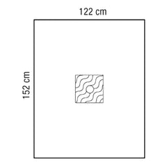 DRAPE, SURG FENSTD 44"X60" (40/CS) HALYAR