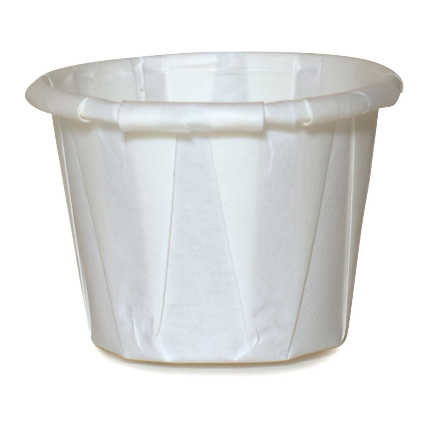 CUP, SOUFFLE PORTN TRTD PAPER WHT 3/4OZ (250/SL 20SL/CS)