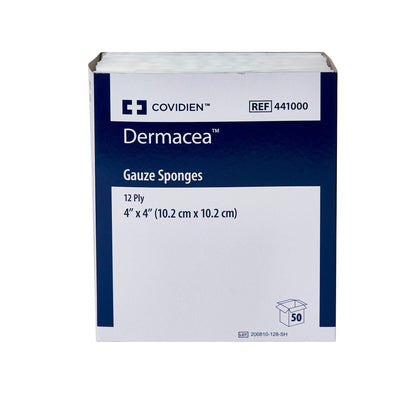 SPONGE, GAUZE DERMACEA STR 4X4(2/PK 25PK/BX 24BX/CS)