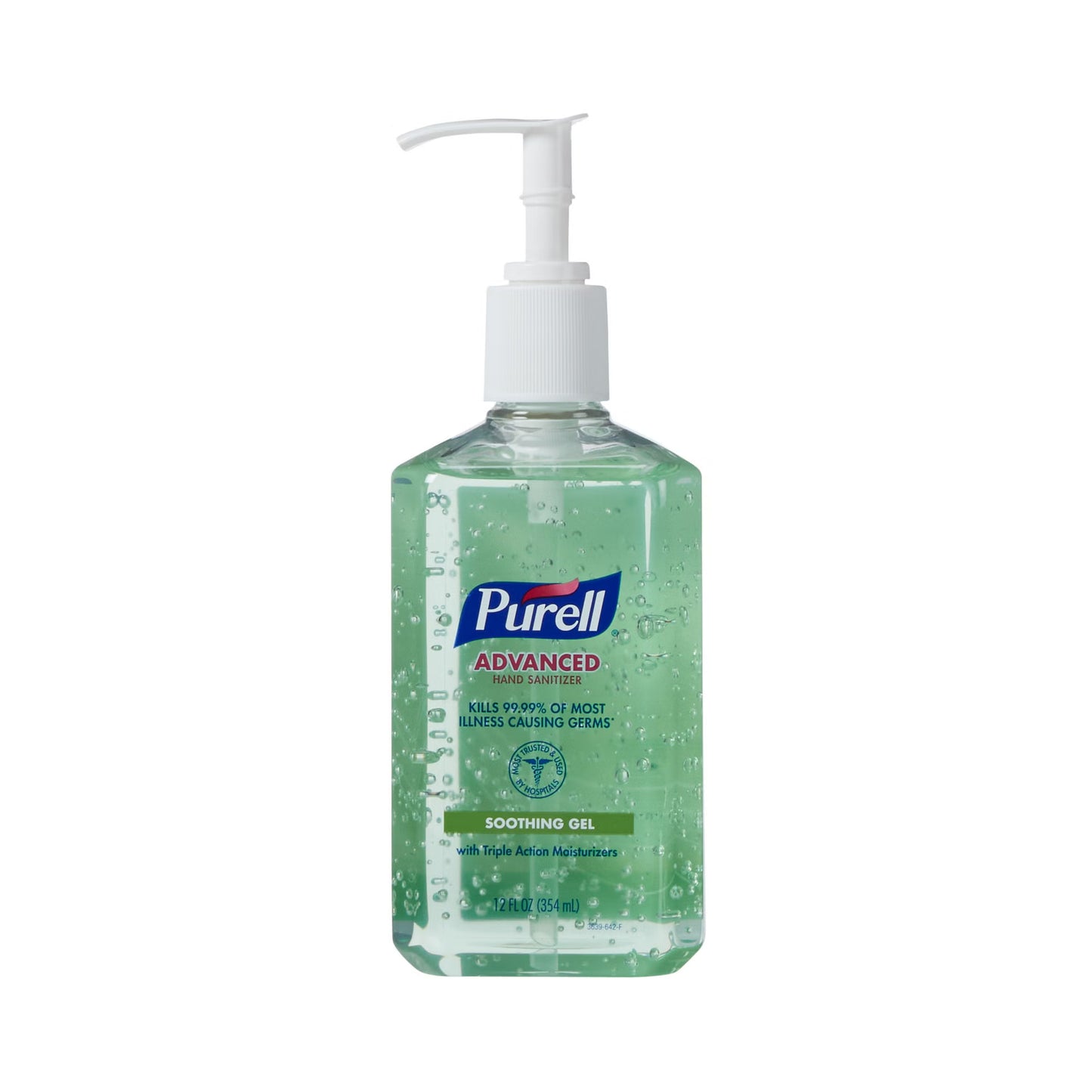 SANITIZER, HAND INSTANT PURELLALOE ADV 12OZ (12/CS)