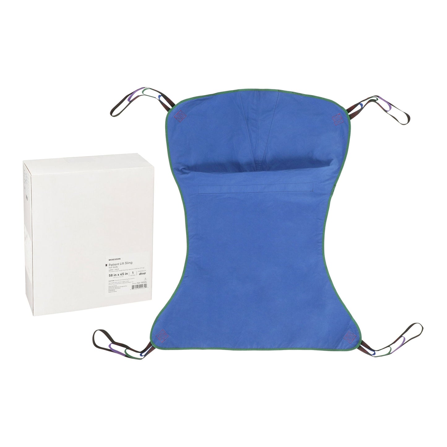 SLING, PT LIFT FULL BODY SOLIDLG 600LB (12/CS)