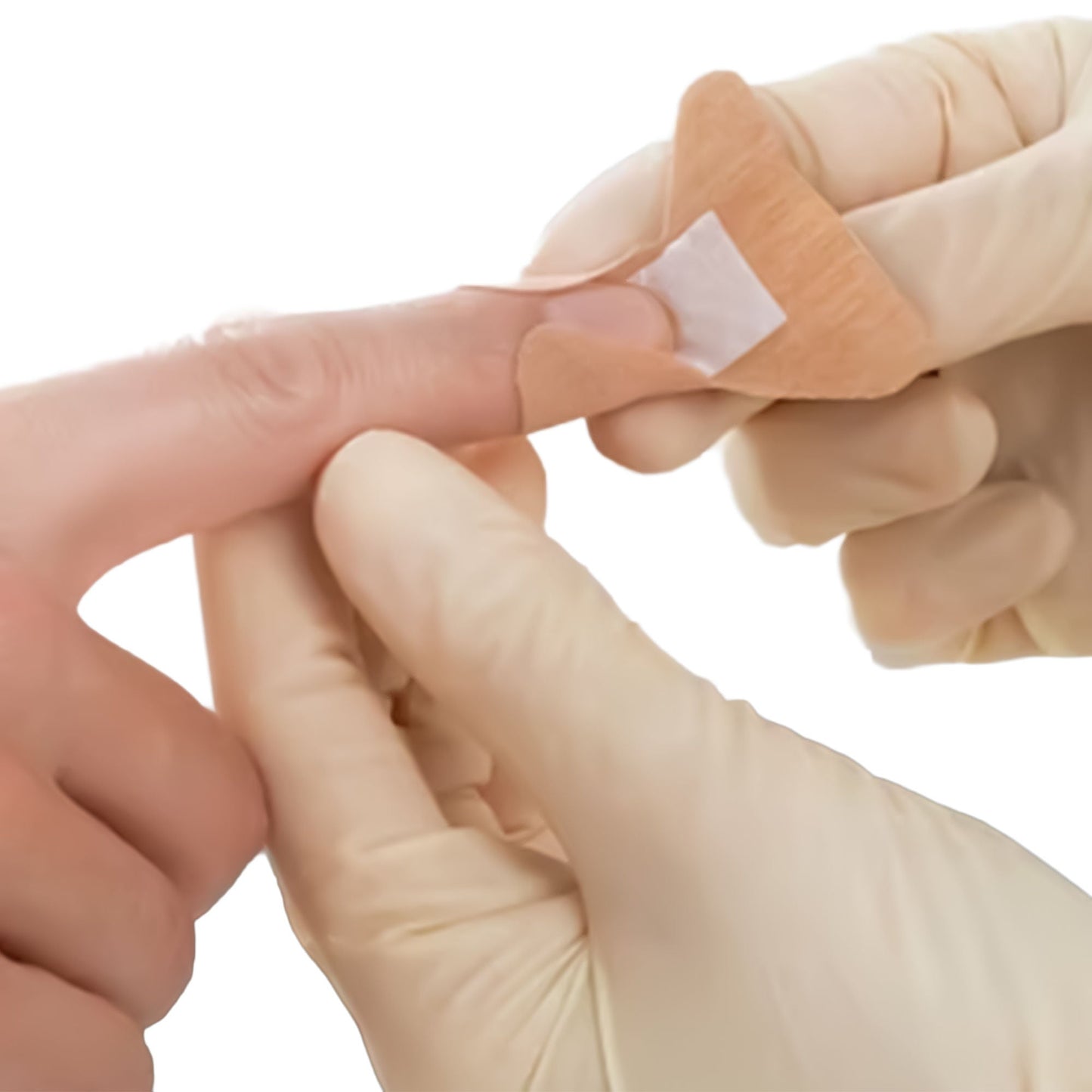 BANDAGE, WND LEUKOPLAST FNGR TIP SM 1.5X2"(100/BX 12BX/CS)