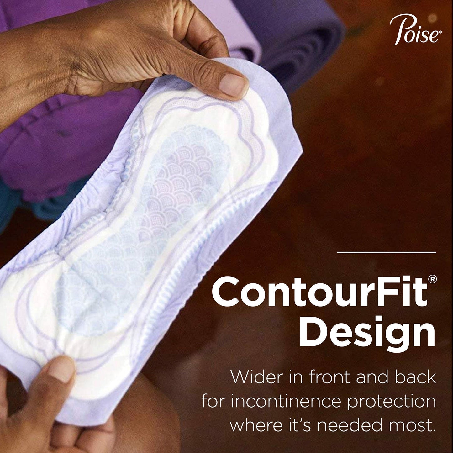PAD, POISE LIGHT REG (30/PK 4PK/CS)