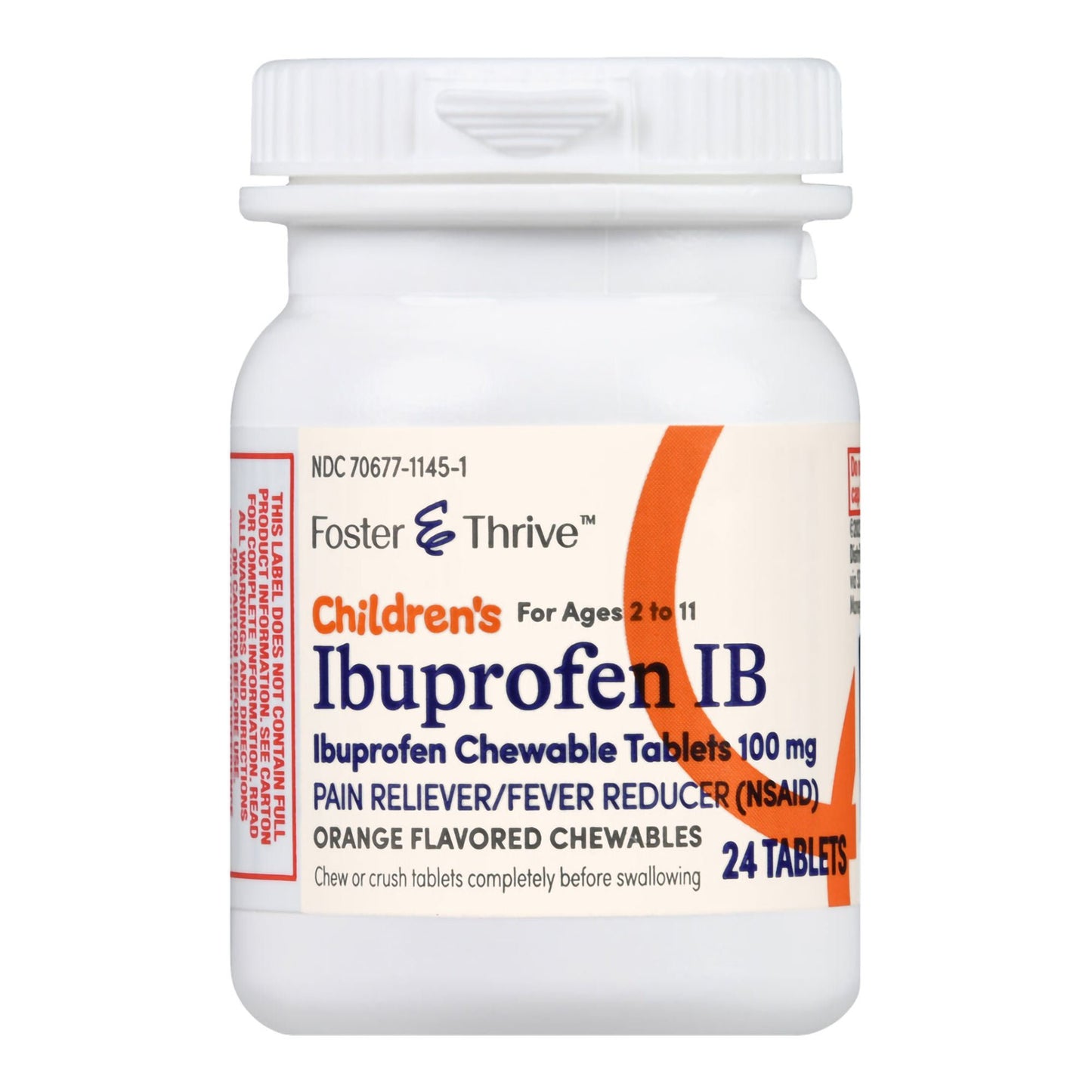 IBUPROFEN IB, TAB FT CHLD 100MG (24/BT)